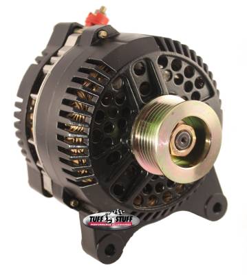 Alternator 225 AMP Upgrade OEM Wire 7 Groove Pulley Internal Regulator Black 7764C