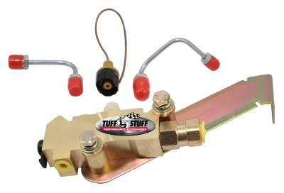 Tuff Stuff Performance - Brake Proportioning Valve Kit 3/8 in. Ports Disc/Drum For Master Cylinder PN[2020/2021/2025/2026] Brass 2301NB - Image 2