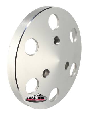 Tuff Stuff Performance - A/C Compressor Clutch Cover Machined Aluminum Plain 8490C - Image 2