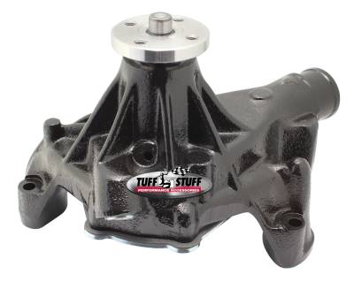 SuperCool Water Pump Reverse Rotation 6.937 in. Hub Height 5/8 in. Pilot Threaded Water Port Stealth Black Powder Coat 1675NC