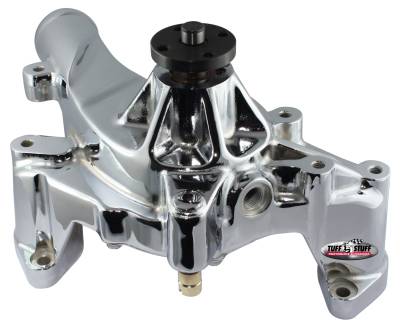 Platinum SuperCool Water Pump 7.578 in. Hub Height 5/8 in. Pilot Aluminum Casting Chrome 1421AA