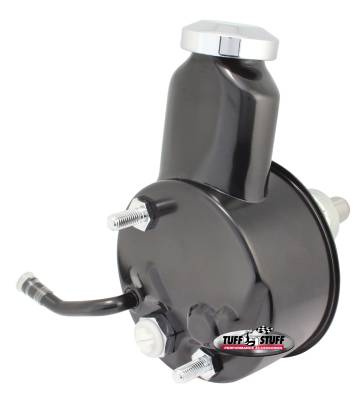 Saginaw Style Power Steering Pump Direct Fit 3/4 in. Press Fit Shaft 1200 PSI M10x1.5 Mtg. Holes Black 6167B