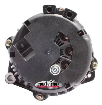 Tuff Stuff Performance - Alternator 175 AMP Upgrade OE Wire Hookup 6 Groove Pulley Double Wide Heavy Duty Ball Bearings Black 8233NB - Image 2