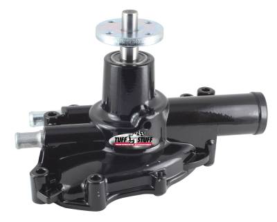 Platinum SuperCool Water Pump 5.750 in. Hub Height 5/8 in. Pilot Aluminum Casting Platinum Stealth Black Powder Coat Driver Side Inlet 1625NF